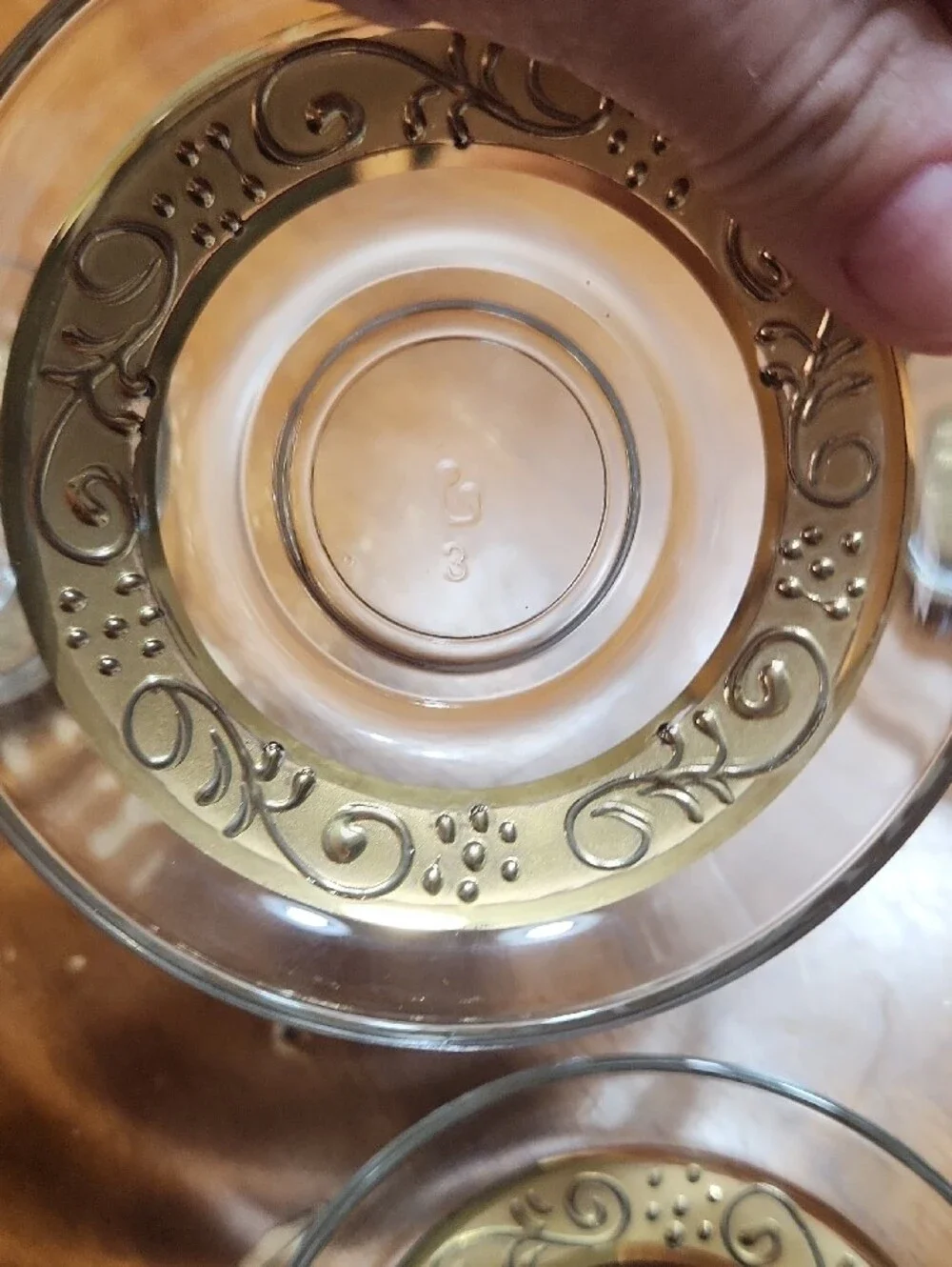 Paşabahçe Turkish Tea Or Arabic Coffee Glass Saucers Set Of 6